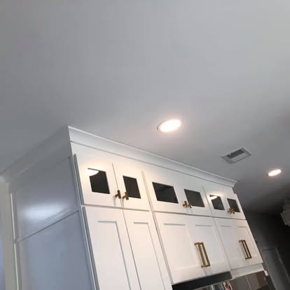 White kitchen, brass fixtures, arabesque backsplash — photo 5 of 19, by GT Stone and Cabinets Installation in South Amboy, NJ
